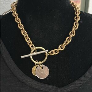 NWOT - Twisted Silver Brass Chain